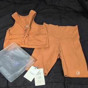 Bombshell Sportswear Copper Set